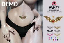 DEMO ^^Swallow^^ Vampy Belly Piercing