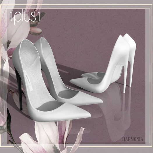 White Pointed Pumps Reborn