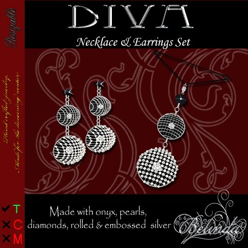 DIVA - Necklace & Earrings Set 
