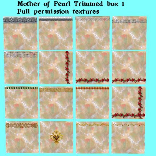 Mother of pearl trimmed 1 texture 