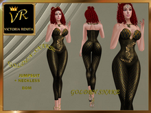 VR*Jumpsuit+Neckless