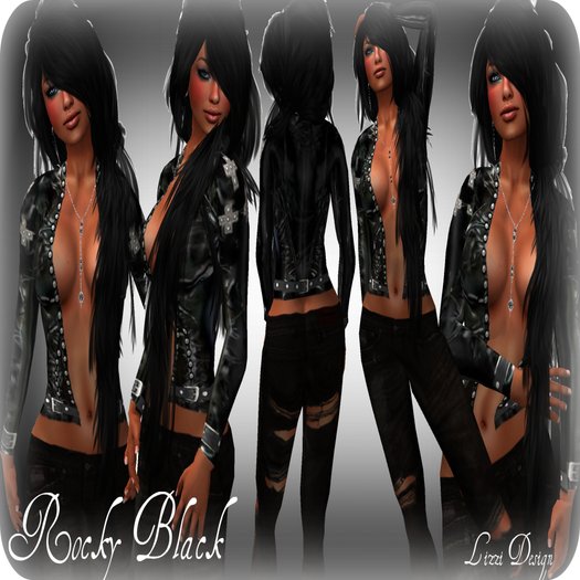 Cheapskates... Lizzi Design - Rocky Black