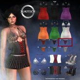 9. [JUSTICE] BLACK WIDOW - SKIRT - MAITREYA - PURPLE