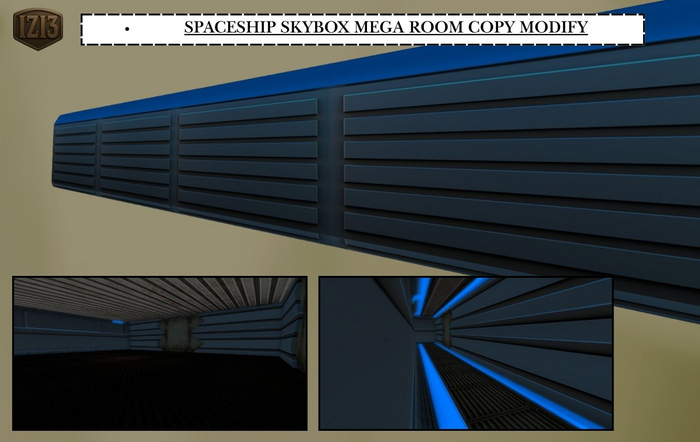 Spaceship Skybox Mega Rooms Low 20 Impact Isabelleize 