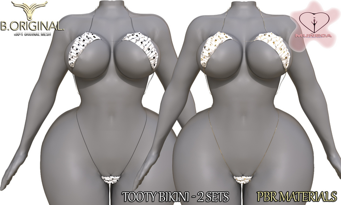 MUNECA TOOTY BIKINI - White