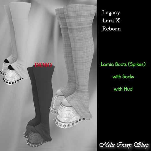 DEMO Lamia Boots Spikes