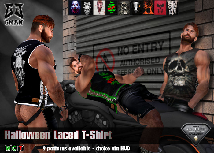 [GMan] HW - Halloween Laced T-Shirt_AEST
