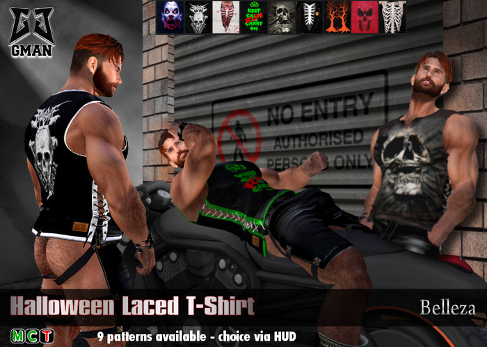 [GMan] HW - Halloween Laced T-Shirt_BEL