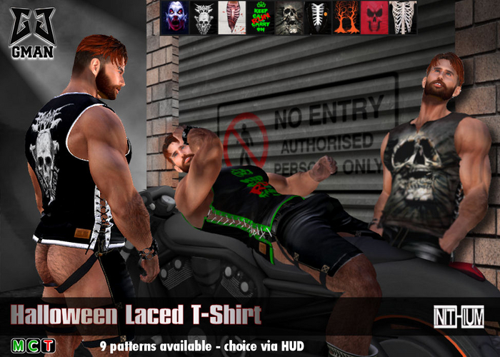 [GMan] HW - Halloween Laced T-Shirt_KAR