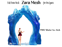ZM PBR Winter Ice Arch FULL PERM MESH