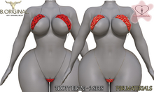 MUNECA TOOTY BIKINI - Milano Red