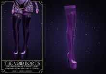 NOIR - The Void boots - purple