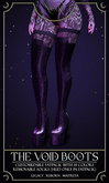 NOIR - The Void boots - FATPACK