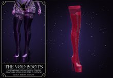 NOIR - The Void boots - fuchsia