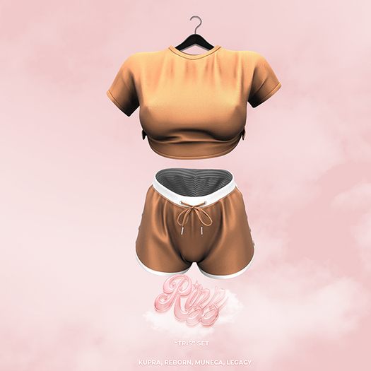 "RIZZ" X "TRIS" SET - TAN