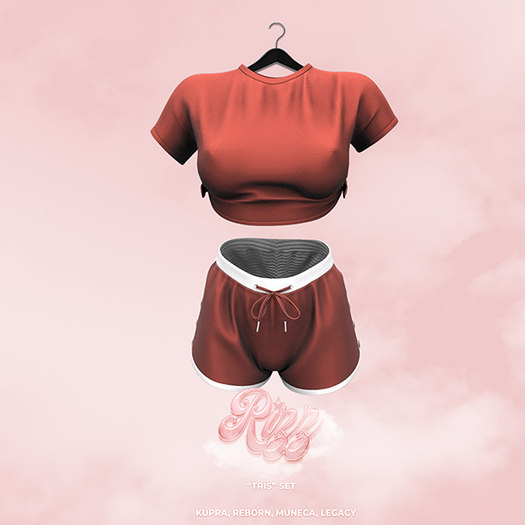"RIZZ" X "TRIS" SET - BURNT