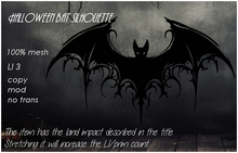 Halloween bat