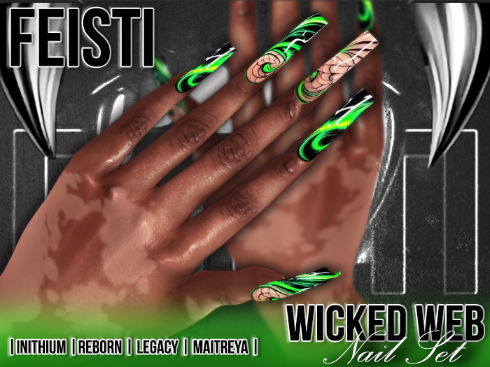 FEISTI Wicked Web Nail Set