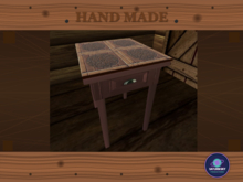 Top carved end table 1(FV)