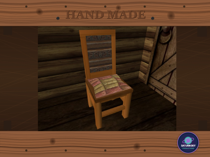 Fancy wood chair2(FV)