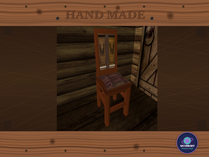 Fancy wood chair1(FV)