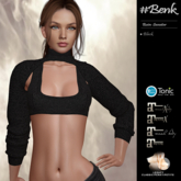 #Benk Bain Sweater [Package] #Black