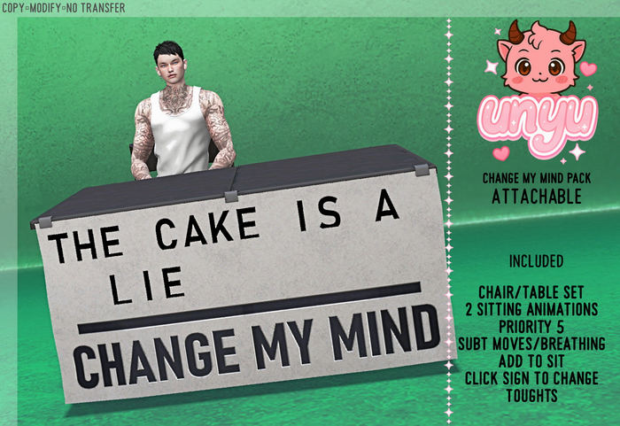 [unyu] Change my Mind Pack