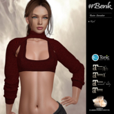 #Benk Bain Sweater [Package] #Red