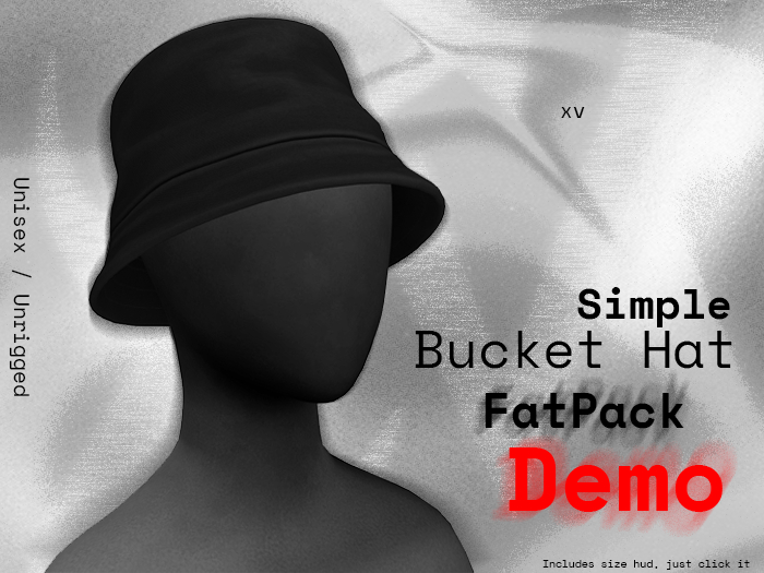 XV - Bucket Hat - Simple / FP [DEMO]