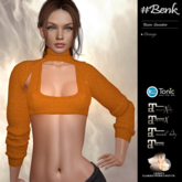 #Benk Bain Sweater [Package] #Orange