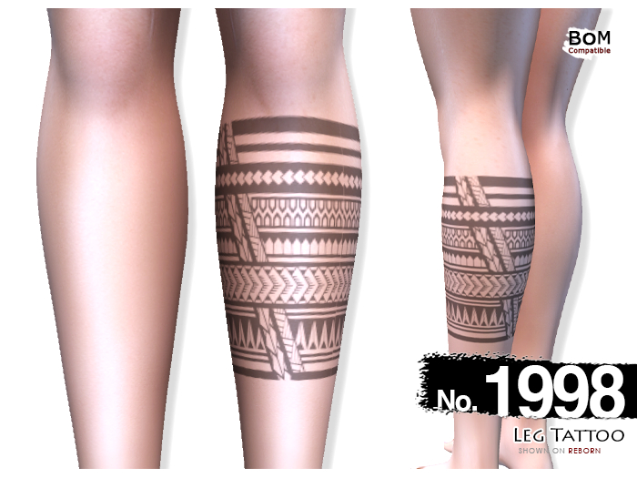 (Leg Tattoo) No.1998