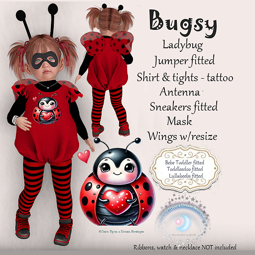 OUD Bugsy Ladybug TD, BB & LB