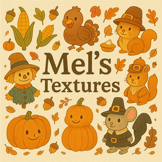 Thanksgiving Texture Pack – Seamless Fall Patterns