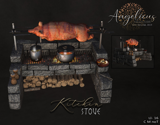 .AngelicUs. Kitchen stove