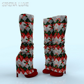Christmas KUPRA Socks Heels