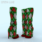 Christmas KUPRA Socks Heels