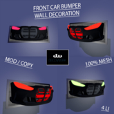 [dW] Bumper Wall Decoration