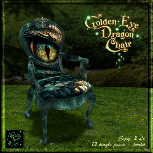 Golden Eye DragonChair
