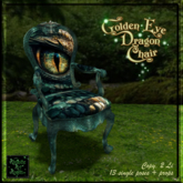 Golden Eye DragonChair