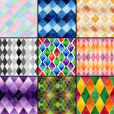 Elegant Aquarelle Diamond Textures