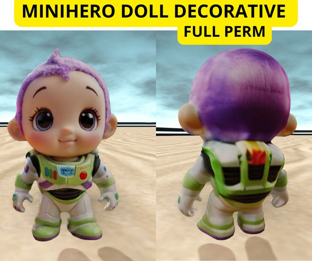 (AL) minihero doll decorative FP