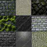 Moss-Kissed Stonework Collection