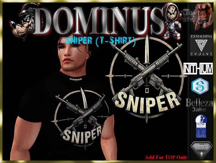 ~DOMINUS~Sniper (T-Shirt)  (ADD)