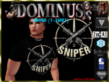 ~DOMINUS~Sniper (T-Shirt)  (ADD)