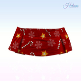 Christmas Red Time Skirt LaraX