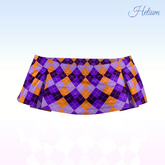 Halloween Argyle Skirt LaraX
