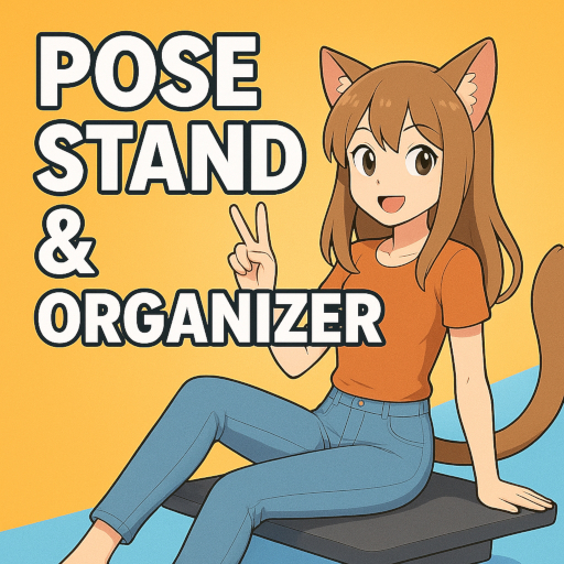 Pose Stand & Organizer