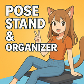 Pose Stand & Organizer