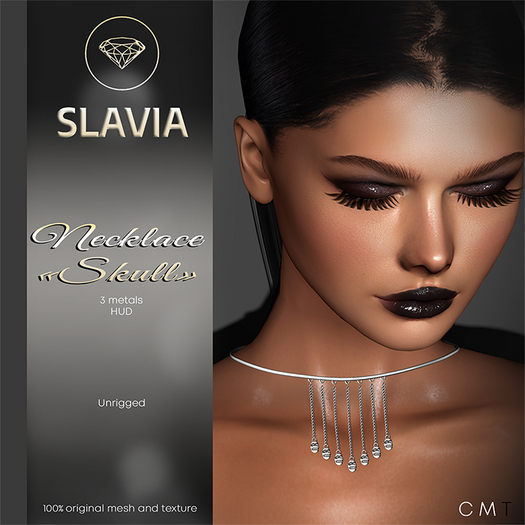 Slavia - SKULL Necklace