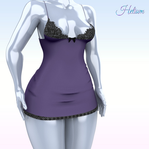 Purple Night Dress Bombshell